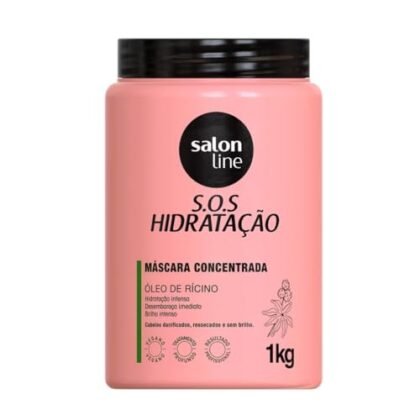 **Opções de texto ALT:** * **Opção 1 (Focada no produto):** Hidratação Rícino Salon Line, máscara capilar para todos os tipos de cabelo. * **Opção 2 (Descritiva):** Pote de 1kg da máscara de hidratação com óleo de rícino da Salon Line, linha SOS Hidratação. * **Opção 3 (Palavras-chave):** Hidratação Rícino, máscara capilar vegana Salon Line, SOS Hidratação, cuidado capilar. * **Opção 4 (Simples e direta):** Máscara de hidratação Rícino Salon Line. **Justificativa da escolha:** A escolha ideal depende do contexto em que a imagem está sendo usada. Mas, em geral, a **Opção 1** é uma boa alternativa, pois: * Inclui as palavras-chave "Hidratação Rícino". * Menciona a marca e o tipo de produto. * Indica que é para todos os tipos de cabelo. Lembre-se que o texto ALT deve ser conciso e informativo, ajudando quem não pode ver a imagem a entender o que ela representa.
