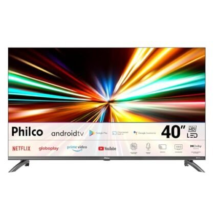 Aqui estão algumas opções de texto ALT para a imagem, considerando a utilização da frase "Smart TV Philco 40"": **Opção 1 (Mais simples e direta):** `Smart TV Philco 40"` **Opção 2 (Adicionando contexto visual):** `Smart TV Philco 40" em ambiente doméstico.` **Opção 3 (Destacando características):** `Smart TV Philco 40" LED Android TV.` **Opção 4 (Se a imagem mostrar a tela):** `Smart TV Philco 40" exibindo conteúdo na tela.` **Qual escolher?** * Se o contexto da página já é sobre a Smart TV Philco 40", a opção 1 é suficiente. * Se você precisa adicionar um pouco mais de contexto, as opções 2, 3 e 4 são boas alternativas. A escolha dependerá do que a imagem mostra e do que você quer enfatizar. **Dica:** O texto ALT deve ser conciso e descrever o que é relevante na imagem para alguém que não pode vê-la.