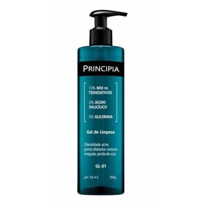 Aqui estão algumas opções de texto ALT para a imagem, utilizando a palavra-chave "Limpeza Antiacne" e considerando a descrição do produto: **Opção 1 (Mais direta):** `Limpeza Antiacne com Gel de Limpeza Principia, contendo 2% de Ácido Salicílico e 5% de Glicerina, frasco de 350g.` **Opção 2 (Enfatizando os benefícios):** `Limpeza Antiacne eficaz com o Gel de Limpeza Principia. Ácido Salicílico para combater a acne e Glicerina para hidratação, em um pote generoso de 350g.` **Opção 3 (Focando no público):** `Gel de Limpeza Principia: sua solução para Limpeza Antiacne. Formulado com Ácido Salicílico e Glicerina, ideal para peles com tendência à acne. Embalagem de 350g.` **Opção 4 (Mais concisa):** `Limpeza Antiacne: Gel de Limpeza Principia com Ácido Salicílico e Glicerina (350g).` **Qual escolher?** * Se você precisa ser o mais breve possível, a **Opção 4** é a melhor. * Se quiser destacar os ingredientes principais e o tamanho do produto, a **Opção 1** é ideal. * Se quiser enfatizar os benefícios, a **Opção 2** é uma boa escolha. * Se quiser falar diretamente com quem busca uma solução para acne, a **Opção 3** é recomendada. Lembre-se que o objetivo do texto ALT é descrever a imagem para quem não pode vê-la, seja por deficiência visual ou porque a imagem não carregou. Escolha a opção que melhor comunica o conteúdo da imagem e seja relevante para o contexto da página.