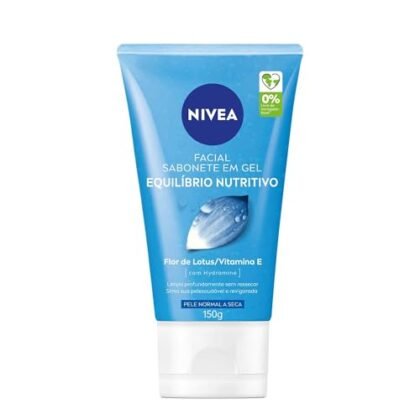 Aqui estão algumas opções de texto ALT para a imagem, usando "NIVEA Equilíbrio Facial", com diferentes níveis de detalhe: **Opção 1 (Mais curta e direta):** `NIVEA Equilíbrio Facial: Sabonete em gel para uma pele equilibrada.` **Opção 2 (Um pouco mais descritiva):** `NIVEA Equilíbrio Facial: Sabonete facial em gel para limpeza e hidratação da pele.` **Opção 3 (Incorporando os benefícios):** `NIVEA Equilíbrio Facial: Sabonete em gel que limpa, hidrata e ajuda a proteger a pele.` **Opção 4 (Focando no nome completo):** `NIVEA Sabonete Facial em Gel Equilíbrio Protetor: Imagem do produto.` **Qual escolher?** A melhor opção depende do contexto da imagem e do site. * Se você tem pouco espaço ou a imagem já está cercada de texto que descreve o produto, a Opção 1 ou 2 são suficientes. * Se você quer destacar os benefícios, a Opção 3 é uma boa escolha. * Se você quer ter certeza de que o usuário reconhecerá o produto pelo nome completo, a Opção 4 é a melhor. Lembre-se que o texto ALT deve ser conciso e informativo, descrevendo o conteúdo da imagem para pessoas com deficiência visual ou quando a imagem não carrega.