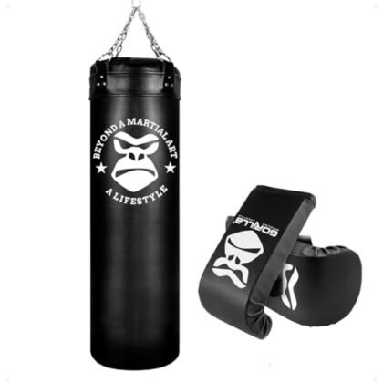 Aqui estão algumas opções de texto ALT para a imagem, utilizando "Saco Pancada Boxe", variando em descrição e nível de detalhe: **Opção 1 (Simples e direta):** `Saco Pancada Boxe preto para treino de luta.` **Opção 2 (Um pouco mais descritiva):** `Saco Pancada Boxe de 120cm, parte de um equipamento de luta para treino de boxe e muay thai.` **Opção 3 (Focada nos benefícios):** `Imagem de um Saco Pancada Boxe preto, ideal para melhorar a força e a técnica em treinos de luta.` **Opção 4 (Incluindo a marca):** `Saco Pancada Boxe da Gorilla, equipamento para treinamento de boxe e muay thai.` **Qual escolher?** * **Simples e Direta:** Boa para velocidade e se o contexto já for bem claro. * **Descritiva:** Melhor se o contexto não for óbvio ou se você precisar de mais SEO. * **Benefícios:** Boa se você quer atrair a atenção para as vantagens do produto. * **Marca:** Boa para reconhecimento da marca. A melhor opção depende do contexto da sua página e do seu objetivo. Se você estiver vendendo o produto, a opção mais descritiva ou a opção com a marca podem ser as melhores. Se a imagem for apenas ilustrativa, a opção mais simples pode ser suficiente.