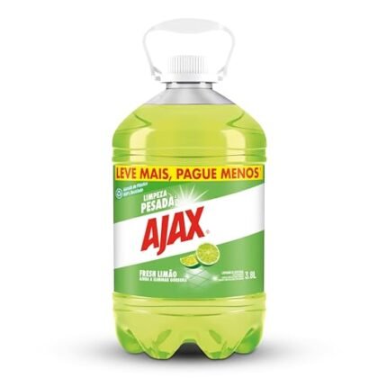 Aqui estão algumas opções de texto ALT, com diferentes níveis de detalhe, usando "Ajax Limpeza Total": **Opção 1 (Simples e direta):** `Ajax Limpeza Total - Limpador Ajax Fresh Lemon Tamanho Família 3,8L` **Opção 2 (Um pouco mais descritiva):** `Imagem do limpador Ajax Fresh Lemon 3,8L, tamanho família. Ajax Limpeza Total para toda a casa.` **Opção 3 (Focando no uso):** `Ajax Limpeza Total: Ajax Fresh Lemon, ideal para limpeza geral da casa. Disponível em embalagem de 3,8L, tamanho família.` **Qual escolher?** * A **Opção 1** é a mais básica e ideal se você precisa ser conciso. * A **Opção 2** é um bom equilíbrio entre concisão e informação. * A **Opção 3** é útil se você quer destacar o uso e o tamanho do produto. Lembre-se que o texto ALT deve ser breve, informativo e relevante para a imagem. Escolha a opção que melhor se encaixa no contexto da sua página.