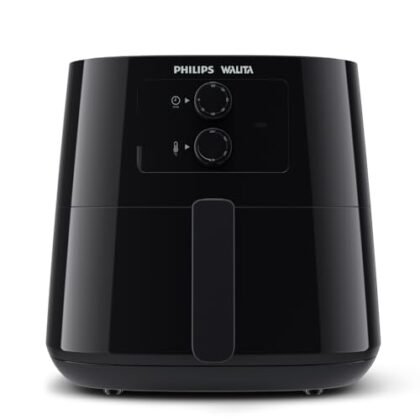 Aqui estão algumas opções de texto ALT, variando em nível de detalhe: **Opção 1 (Simples):** `Airfryer Philips Walita preta.` **Opção 2 (Um pouco mais detalhada):** `Airfryer Philips Walita Série 3000 preta, com capacidade de 6.2L.` **Opção 3 (Mais detalhada, incorporando a função principal):** `Airfryer Philips Walita Série 3000 preta, ideal para fritar alimentos de forma mais saudável com ar quente.` **Opção 4 (Inclui informações da voltagem):** `Airfryer Philips Walita preta 110v.` **Qual escolher?** * Se a imagem é autoexplicativa e o contexto da página já indica que se trata de uma airfryer, a opção 1 é suficiente. * Se você quer destacar o modelo e a capacidade, a opção 2 é boa. * Se o foco é o benefício de fritura saudável, a opção 3 é ideal. * Se é importante para o usuário saber a voltagem, a opção 4. A melhor escolha depende do contexto da página e do que você quer destacar. Recomendo a opção 2 ou 3, pois fornecem um bom equilíbrio entre descrição e concisão.