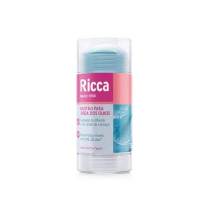 Aqui estão algumas opções de texto ALT para a imagem, utilizando "Ricca Olhos", com diferentes níveis de detalhe: **Opção 1 (Mais Simples e Direta):** `Ricca Olhos: Bastão para área dos olhos Ricca.` **Opção 2 (Um pouco mais descritiva):** `Ricca Olhos: Bastão para área dos olhos da marca Ricca, ideal para cuidados com a região periorbital.` **Opção 3 (Enfatizando o uso):** `Ricca Olhos: Imagem do bastão para área dos olhos Ricca, um produto para auxiliar na massagem e cuidado da pele ao redor dos olhos.` **Opção 4 (Se houver cores ou detalhes específicos visíveis na imagem):** `Ricca Olhos: Bastão para área dos olhos Ricca, [cor do bastão, se visível]. Ideal para relaxar e cuidar da pele delicada dos olhos.` **Qual escolher?** A melhor opção depende do contexto da imagem e do que você quer enfatizar. Se o objetivo é apenas identificar o produto, a Opção 1 é suficiente. Se você quer dar mais contexto e informar sobre o uso, as opções 2 e 3 são melhores. Se a imagem mostra detalhes específicos (cor, textura, etc.), adicione essas informações na Opção 4. Lembre-se, o texto ALT deve ser conciso e informativo, fornecendo uma descrição precisa do que está na imagem para pessoas com deficiência visual ou quando a imagem não pode ser carregada.