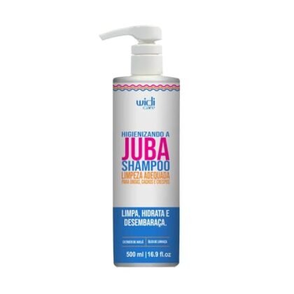 Aqui estão algumas opções de texto ALT para a imagem, utilizando "Shampoo Curvaturas", com diferentes níveis de detalhe: **Opção 1 (Mais simples):** `Shampoo Curvaturas Widicare Higienizando A Juba, embalagem branca de 500ml.` **Opção 2 (Um pouco mais descritiva):** `Shampoo Curvaturas Widicare Higienizando A Juba para cabelos cacheados e crespos. Frasco branco grande de 500ml da marca Widi Care.` **Opção 3 (Com foco na marca e produto):** `Shampoo Curvaturas da Widi Care, linha Higienizando A Juba. Ideal para a limpeza suave e eficaz de cabelos com curvaturas. Embalagem branca de 500 ml.` **Opção 4 (Com palavras-chave importantes):** `Shampoo Curvaturas Widi Care para cabelos cacheados, crespos e ondulados. Limpeza suave e hidratante para uma Juba saudável. Embalagem grande de 500ml.` **Qual escolher?** A melhor opção depende do contexto da imagem e do seu público-alvo. * Se o objetivo é apenas identificar o produto, a opção 1 é suficiente. * Se você deseja fornecer mais detalhes sobre o produto e seus benefícios, as opções 2, 3 ou 4 são mais adequadas. * Considere usar a opção que melhor equilibra a descrição concisa e as palavras-chave relevantes. Lembre-se de que o texto ALT deve ser informativo e relevante para quem não pode ver a imagem.