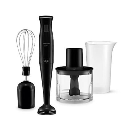 Aqui estão algumas opções de texto ALT para a imagem do Mixer Vertical Turbo Chef Elgin 3 em 1 200W Preto 220v, utilizando "Mixer Elgin 3em1", priorizando a descrição e acessibilidade: **Opções mais descritivas:** * Mixer Elgin 3em1 preto, com acessórios para triturar, misturar e bater, ideal para diversas receitas. * Imagem do Mixer Elgin 3em1, um eletroportátil versátil para a cozinha. * Mixer Elgin 3em1 Turbo Chef da Elgin, cor preta, 220v, um aliado na sua cozinha. * Fotografia do Mixer Elgin 3em1 com seus componentes, destacando sua multifuncionalidade. **Opções mais curtas e diretas:** * Mixer Elgin 3em1 * Elgin 3em1: Mixer para sua cozinha. * Mixer Elgin 3em1 Preto. **Justificativa:** O texto ALT ideal deve ser conciso, informativo e descrever o conteúdo da imagem de forma que pessoas com deficiência visual (que utilizam leitores de tela) entendam do que se trata. Usar a frase chave "Mixer Elgin 3em1" ajuda a identificar o produto. As opções mais longas fornecem mais contexto e destacam os principais benefícios.