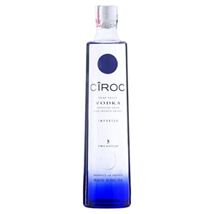 Aqui estão algumas opções de texto ALT para a imagem, usando "Vodka Ciroc", variando em detalhe: * **Simples:** Vodka Ciroc * **Um pouco mais descritivo:** Vodka Ciroc Original 750ml * **Focado na marca:** Garrafa de Vodka Ciroc * **Se a imagem mostrar a garrafa em destaque:** Vodka Ciroc, garrafa icônica e elegante. A melhor opção dependerá do contexto da imagem e da página onde ela está sendo usada. Se a página já tem o título do produto, a opção mais simples pode ser suficiente. Se a imagem for a principal forma de apresentar o produto, uma descrição mais detalhada pode ser melhor.