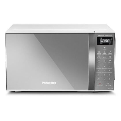 Aqui estão algumas opções de texto ALT, com diferentes níveis de detalhe, usando "Microondas Panasonic": **Opção 1 (Simples):** `Microondas Panasonic` **Opção 2 (Um pouco mais detalhada):** `Microondas Panasonic espelhado, modelo NN-ST27LWRUN` **Opção 3 (Mais descritiva, considerando a descrição do produto):** `Microondas Panasonic 21 litros, 700W, com acabamento espelhado, modelo NN-ST27LWRUN` **Opção 4 (Focada na acessibilidade, se a imagem mostrar detalhes importantes):** `Microondas Panasonic com porta espelhada e painel digital. Observar detalhes do painel para funcionalidades.` **Qual escolher?** * **A opção 1 é a mais básica** e adequada se o contexto já fornece muitas informações sobre o produto. * **A opção 2 e 3 são boas escolhas** que equilibram descrição e concisão. A opção 3 é preferível por conter mais informações relevantes. * **A opção 4 é mais completa**, útil se a imagem destaca funcionalidades específicas ou se você deseja enfatizar a acessibilidade. **Recomendação:** Eu recomendaria usar a **opção 3**: `Microondas Panasonic 21 litros, 700W, com acabamento espelhado, modelo NN-ST27LWRUN` Ela fornece informações suficientes para identificar o produto e é concisa o suficiente para não ser excessiva. Se a imagem mostrar algum detalhe muito específico (ex: um botão ou função particular), você pode adaptar a descrição para incluir essa informação extra.