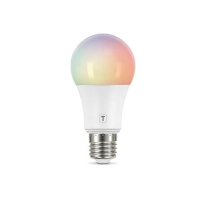 Aqui estão algumas opções de texto ALT para a imagem, utilizando "Tramontina Smart LED", com diferentes níveis de detalhe: **Opção 1 (Mais simples):** `Tramontina Smart LED, lâmpada inteligente com 16 milhões de cores.` **Opção 2 (Um pouco mais detalhada):** `Lâmpada Tramontina Smart LED Wi-Fi + Bluetooth, compatível com Alexa e Google Assistente.` **Opção 3 (Mais completa, se o foco for na funcionalidade):** `Tramontina Smart LED: lâmpada inteligente E27, 10W, controlada por Wi-Fi e Bluetooth, com 16 milhões de cores e integração com Alexa e Google Assistente.` **Qual escolher?** * Se o objetivo principal for apenas identificar o produto, a **Opção 1** é suficiente. * Se quiser destacar a conectividade e compatibilidade, a **Opção 2** é melhor. * Se o objetivo é fornecer o máximo de informações relevantes sobre as funcionalidades, a **Opção 3** é a mais adequada. A escolha ideal depende do contexto da imagem e do público-alvo. Se você estiver vendendo a lâmpada, uma descrição mais completa como a **Opção 3** pode ser mais eficaz. Se for apenas uma imagem de referência, a **Opção 1** pode ser o suficiente.