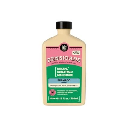 Aqui estão algumas opções de texto ALT para a imagem, usando a frase-chave "Densidade Capilar", com variações para diferentes focos: **Opções:** * **Opção 1 (Foco no produto):** Lola Cosmetics Densidade Shampoo 250ml para promover a Densidade Capilar. * **Opção 2 (Foco no benefício):** Shampoo Lola Cosmetics para aumentar a Densidade Capilar e fortalecer os fios. * **Opção 3 (Mais descritivo):** Frasco de shampoo Lola Cosmetics Densidade, ideal para quem busca melhorar a Densidade Capilar. * **Opção 4 (Simples e direto):** Densidade Capilar: Lola Cosmetics Densidade Shampoo. **Dicas:** * Escolha a opção que melhor representa o que está sendo mostrado na imagem. * Mantenha o texto curto e conciso. * Se a imagem mostrar o produto sendo usado, você pode adicionar essa informação no texto ALT. Por exemplo: "Aplicação do shampoo Lola Cosmetics para estimular a Densidade Capilar." A escolha do melhor texto ALT depende do contexto da imagem e da página onde ela está sendo usada.