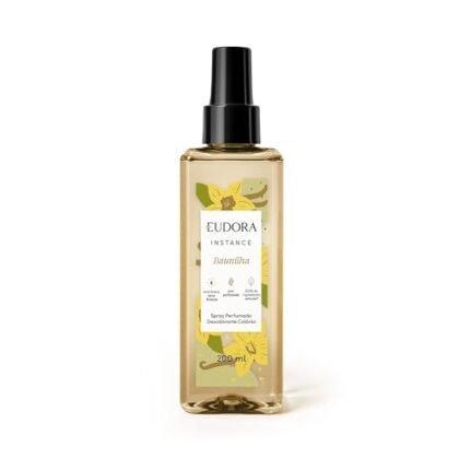 Aqui estão algumas opções de texto ALT para a imagem, utilizando "Baunilha Eudora", com diferentes níveis de detalhe: * **Opção 1 (Mais simples):** Baunilha Eudora - Spray perfumado Instance Baunilha 200ml. * **Opção 2 (Um pouco mais descritiva):** Baunilha Eudora: Imagem do spray perfumado Instance Baunilha, frasco de 200ml. * **Opção 3 (Focada na marca e produto):** Baunilha Eudora: Spray perfumado Instance Baunilha de Eudora, fragrância envolvente em embalagem de 200ml. **Qual escolher?** Depende do contexto da página e do que você quer destacar. Se o foco for o produto específico, a opção 2 ou 3 são boas. Se for apenas identificar rapidamente o que está na imagem, a opção 1 é suficiente.