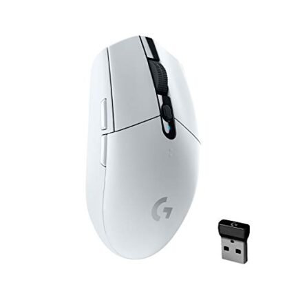 Aqui estão algumas opções de texto ALT para a imagem, usando "Mouse Gamer Sem Fio", variando em detalhe: **Opção 1 (Mais Simples):** `Mouse Gamer Sem Fio` **Opção 2 (Adicionando Contexto):** `Mouse Gamer Sem Fio: Visão geral do produto.` **Opção 3 (Mais Descritiva, aproveitando o título):** `Mouse Gamer Sem Fio Logitech G305 LIGHTSPEED: um mouse de alto desempenho para jogos.` **Opção 4 (Focada na funcionalidade):** `Mouse Gamer Sem Fio com botões programáveis, ideal para jogos de alta performance.` **Qual escolher?** * Se o contexto da página já deixa claro que é um mouse para jogos, a Opção 1 ou 2 são suficientes. * Se você quer adicionar um pouco mais de informação sem ser redundante, a Opção 3 é uma boa escolha. * Se você quer enfatizar a funcionalidade principal, a Opção 4 é ideal. **Importante:** Lembre-se de que o texto ALT deve ser conciso e descrever o conteúdo da imagem de forma significativa para pessoas com deficiência visual ou quando a imagem não carrega.