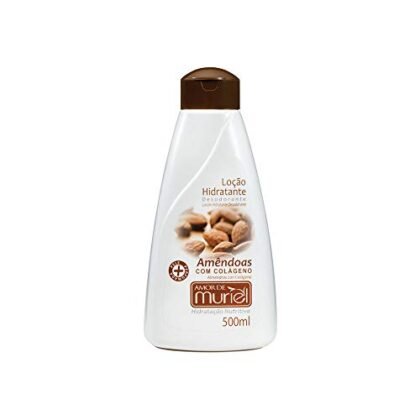 Aqui estão algumas opções de texto ALT, priorizando a descrição e o contexto: **Opção 1 (Mais descritiva e direta):** `Hidratação Amêndoas: Frasco de 500ml do Hidratante Corporal Amor Amêndoas da Muriel.` **Opção 2 (Focada no benefício principal):** `Hidratação Amêndoas: Pele macia e hidratada com o Hidratante Corporal Amor Amêndoas Muriel.` **Opção 3 (Mais curta e focada na busca):** `Hidratação Amêndoas: Hidratante Corporal Muriel Amor Amêndoas 500ml.` **Qual escolher?** * **Priorize a Opção 1** se o foco for em descrever visualmente o produto. * **A Opção 2** é melhor se você quiser enfatizar o benefício do produto. * **A Opção 3** é boa se você precisa de algo conciso para SEO. Lembre-se que o texto ALT deve ser conciso e informativo, ajudando pessoas com deficiência visual e também auxiliando os motores de busca a entenderem o conteúdo da imagem.