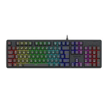 Aqui estão algumas opções de texto ALT para a imagem, utilizando "Teclado Gamer Redragon" e variando em nível de detalhe: **Opção 1 (Mais simples):** `Teclado Gamer Redragon com iluminação Rainbow. **Opção 2 (Um pouco mais descritiva):** `Teclado Gamer Redragon Netherbane K521-R com iluminação Rainbow. **Opção 3 (Mais detalhada):** `Teclado Gamer Redragon Netherbane K521-R ABNT2 com iluminação Rainbow, ideal para jogos. **Opção 4 (Focada na marca e modelo):** `Teclado Gamer Redragon Netherbane, modelo K521-R, com visual moderno e iluminação colorida. ` **Qual escolher?** * Se o contexto exigir apenas identificar o tipo de produto, a **Opção 1** é suficiente. * Se for importante destacar o modelo específico, as **Opções 2, 3 ou 4** são mais adequadas. * A **Opção 3** é a mais completa, pois inclui layout ABNT2. * A **Opção 4** se destaca por enfatizar o design e a iluminação. A escolha ideal depende do contexto da página e do nível de detalhe que você deseja fornecer ao usuário.