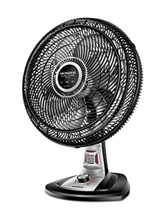 Aqui estão algumas opções de texto ALT para a imagem, utilizando "Ventilador Repelente", com diferentes níveis de detalhe: **Opção 1 (Mais curta e simples):** `Ventilador Repelente Mondial, preto e prata.` **Opção 2 (Adicionando características importantes):** `Ventilador Repelente Mondial Super Turbo 8 pás, ideal para afastar mosquitos e refrescar.` **Opção 3 (Incluindo informações adicionais, se necessário):** `Ventilador Repelente Mondial 40cm, com 8 pás para alta ventilação e compartimento para pastilha repelente, cor preto e prata.` **Recomendação:** A melhor opção dependerá do contexto da imagem e da quantidade de informação que você deseja transmitir. Se a imagem estiver em uma página de produto, a opção 2 ou 3 pode ser mais útil. Se for uma imagem mais geral, a opção 1 pode ser suficiente.