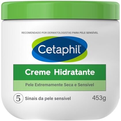 Aqui estão algumas opções de texto ALT para a imagem do produto, utilizando "Hidratação Cetaphil", com diferentes níveis de detalhe: **Opção 1 (Simples e Direta):** `Hidratação Cetaphil: Creme hidratante para pele seca.` **Opção 2 (Um pouco mais descritiva):** `Hidratação Cetaphil: Pote de 453g do Creme Hidratante Cetaphil para pele seca e sensível.` **Opção 3 (Focada no uso):** `Hidratação Cetaphil: Cetaphil Creme Hidratante, ideal para uma hidratação intensa e duradoura da pele.` **Opção 4 (Se a imagem mostrar a embalagem):** `Hidratação Cetaphil: Embalagem do Creme Hidratante Cetaphil de 453g, com o logotipo da marca.` **Qual escolher?** * **Opção 1:** Boa se o contexto da imagem já fornece informações adicionais. * **Opção 2:** Um bom equilíbrio entre descrição e concisão. * **Opção 3:** Útil se você quiser enfatizar os benefícios do produto. * **Opção 4:** Adequada se a embalagem for um elemento importante da imagem (por exemplo, se for uma imagem da prateleira de uma loja). **Dica:** Escolha a opção que melhor descreve o que está sendo mostrado na imagem e que seja mais relevante para o contexto da página. O objetivo é tornar a imagem acessível para pessoas que não podem vê-la e ajudar os motores de busca a entender o conteúdo da página.