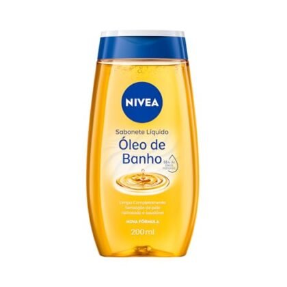 Aqui estão algumas opções de texto ALT para a imagem, usando "Óleo de Banho NIVEA", com diferentes níveis de detalhe: **Opção 1 (Mais básica):** `Óleo de Banho NIVEA para uma pele hidratada e macia.` **Opção 2 (Um pouco mais descritiva):** `Óleo de Banho NIVEA, sabonete líquido com óleos naturais para hidratação intensa.` **Opção 3 (Incorporando mais informações):** `Óleo de Banho NIVEA, 200ml. Sabonete líquido com 55% de óleos naturais para uma espuma cremosa e hidratação profunda da pele.` **Opção 4 (Focando no benefício):** `Óleo de Banho NIVEA: Experimente o cuidado e a maciez que sua pele merece.` **Qual escolher?** A melhor opção depende do contexto da sua página e da imagem. Se o objetivo é apenas indicar que o produto é o Óleo de Banho NIVEA, a opção 1 é suficiente. Se você quer fornecer mais informações e destacar os benefícios, as opções 2 e 3 são melhores. A opção 4 foca no apelo emocional e no resultado do uso. **Recomendação:** Eu recomendo a **opção 3**, pois ela é a mais completa e inclui informações relevantes sobre o produto (nome, quantidade, ingredientes principais e benefícios). Isso ajuda os mecanismos de busca a entenderem melhor o conteúdo da imagem e a indexarem a página corretamente.