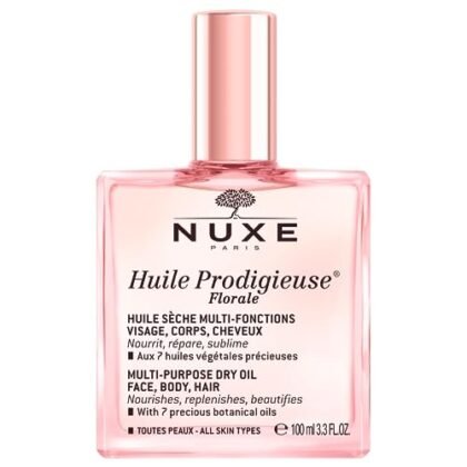 Aqui estão algumas opções de texto ALT para a imagem, utilizando "Nuxe Floral", variando em detalhe e foco: **Opção 1 (Simples e direta):** `Nuxe Floral: Óleo Huile Prodigieuse Floral 100ml.` **Opção 2 (Um pouco mais descritiva):** `Nuxe Floral: Frasco de 100ml do Óleo Huile Prodigieuse Floral da Nuxe.` **Opção 3 (Foco na marca e produto):** `Nuxe Floral: Imagem do Óleo Huile Prodigieuse Floral, um produto icônico da Nuxe.` **Opção 4 (Se houver detalhes visuais relevantes na imagem, adicione):** `Nuxe Floral: Óleo Huile Prodigieuse Floral da Nuxe, com destaque para a embalagem floral e delicada.` **Qual usar?** * **Opção 1:** Ideal se o contexto da imagem já for claro. * **Opção 2:** Boa escolha se você quer ser um pouco mais específico sobre o produto. * **Opção 3:** Útil para reforçar a marca Nuxe. * **Opção 4:** Melhor se a imagem tiver um destaque visual específico que mereça menção. A escolha ideal depende do contexto em que a imagem está sendo usada e do que você deseja comunicar ao usuário. O mais importante é que o texto ALT seja conciso, descritivo e relevante para a imagem.