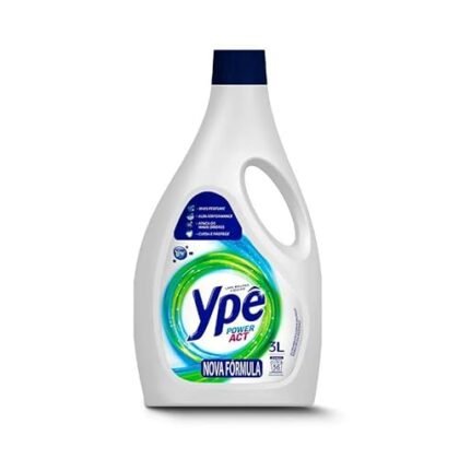 Aqui estão algumas opções de texto ALT para a imagem, utilizando "Ypê Power Act", com diferentes níveis de detalhe: **Opção 1 (Mais curta e direta):** `Ypê Power Act Lava Roupas Líquido 3L.` **Opção 2 (Um pouco mais descritiva):** `Embalagem de 3 litros de Ypê Power Act Lava Roupas Líquido.` **Opção 3 (Focada na marca):** `Ypê Power Act, o lava roupas líquido da Ypê, em embalagem de 3 litros.` **Opção 4 (Se houver destaque visual no produto, inclua):** `Ypê Power Act Lava Roupas Líquido 3L. Embalagem com destaque para a tecnologia Power Act.` (Adapte a descrição do destaque visual, se necessário). **Qual escolher?** A escolha depende do contexto da imagem e da sua estratégia de SEO. Se você precisa ser breve, a opção 1 é suficiente. Se puder dar mais detalhes, as opções 2, 3 e 4 são melhores. Se a embalagem tiver algum elemento visual único, a opção 4 é a ideal. Lembre-se que o texto ALT é importante para acessibilidade e para que os mecanismos de busca entendam o conteúdo da imagem.