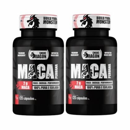 Aqui estão algumas opções de texto ALT para a imagem, focando em diferentes aspectos: **Opção 1 (Descritiva e simples):** `Maca Peruana Negra em cápsulas. Frascos de suplemento Maca Peruana Negra, 120 cápsulas, 2000mg.` **Opção 2 (Focada nos benefícios):** `Maca Peruana Negra para homens e mulheres. Suplemento premium importado para energia e vitalidade.` **Opção 3 (Com palavras-chave):** `Maca Peruana Negra, suplemento natural em cápsulas. Produto original importado para homens e mulheres.` **Opção 4 (Mais completa, mas ainda concisa):** `2 Frascos de Maca Peruana Negra, 120 cápsulas cada, 2000mg. Suplemento premium importado para aumentar a energia e vitalidade.` **Qual escolher?** * Se o foco é apenas descrever o que tem na imagem, a **Opção 1** é a melhor. * Se você quer destacar os benefícios e atrair mais cliques, a **Opção 2** ou **Opção 4** são boas opções. * Se você quer otimizar para SEO, a **Opção 3** é uma boa escolha, pois contém várias palavras-chave relevantes. Lembre-se que o texto ALT deve ser conciso, relevante e ajudar a descrever a imagem para quem não pode vê-la. Escolha a opção que melhor se adapta ao contexto da sua página.