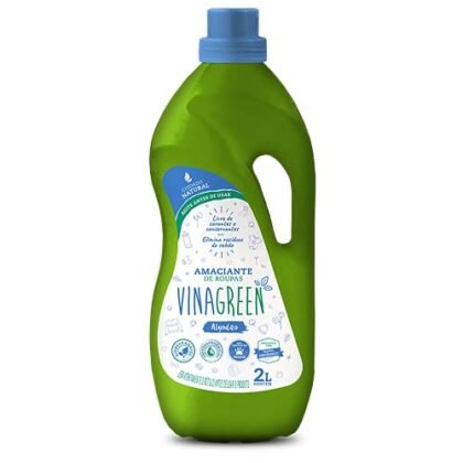 Aqui estão algumas opções de texto ALT para a imagem, com diferentes níveis de detalhe: **Opção 1 (Simples e direta):** `Amaciante Vinagreen para roupas de algodão, embalagem de 2 litros.` **Opção 2 (Um pouco mais descritiva):** `Vinagreen Amaciante de Roupas Algodão, frasco de 2 litros. A embalagem pode variar.` **Opção 3 (Focada no nome da marca):** `Frasco de Amaciante Vinagreen, ideal para amaciar roupas de algodão.` **Opção 4 (Caso a embalagem tenha um design específico):** `Amaciante Vinagreen para algodão, embalagem [descreva a cor e o design da embalagem, se for relevante].` **Qual escolher?** * Se a imagem for pequena e o contexto já estiver claro, a **Opção 1** é suficiente. * Se você quiser dar um pouco mais de informação, a **Opção 2** é uma boa escolha. * Se o objetivo é destacar a marca, a **Opção 3** é ideal. * Se a embalagem tiver um design chamativo que vale a pena mencionar, use a **Opção 4** e personalize a descrição. **Importante:** * Mantenha o texto curto e conciso. * Seja descritivo o suficiente para que alguém com deficiência visual entenda o que a imagem representa. * Use palavras-chave relevantes (como "Amaciante Vinagreen" e "algodão").