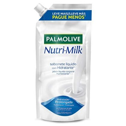 Aqui estão algumas opções de texto ALT para a imagem do produto "Palmolive Sabonete Líquido Nutri-Milk Nutre & Hidrata 500Ml Refil", utilizando "Nutri-Milk": **Opções Curta e Direta:** * Refil de Sabonete Líquido Palmolive Nutri-Milk 500ml. * Palmolive Nutri-Milk: Nutrição e hidratação para sua pele. * Sabonete Líquido Palmolive com Nutri-Milk, agora em refil. **Opções um pouco mais Descritivas:** * Embalagem refil de 500ml do Sabonete Líquido Palmolive Nutri-Milk, ideal para nutrir e hidratar a pele. * Imagem do refil de Sabonete Líquido Palmolive Nutri-Milk, promovendo uma pele macia e saudável. * Palmolive Sabonete Líquido Nutri-Milk: a nutrição do leite para uma pele mais hidratada e radiante. **Opção Focada no Benefício:** * Palmolive Nutri-Milk Refil: Pele nutrida e hidratada com a suavidade do leite. **Dica:** Escolha a opção que melhor se encaixa no contexto onde a imagem está sendo utilizada. Se houver espaço, uma descrição mais completa é sempre preferível.