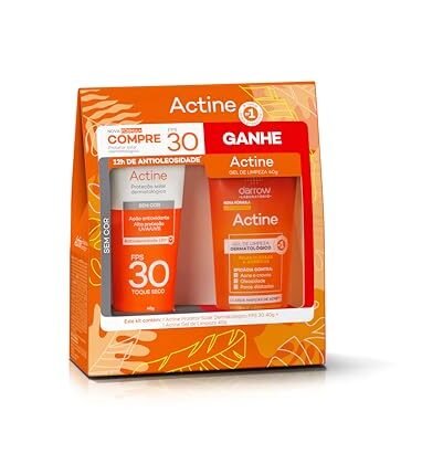 Aqui estão algumas opções de texto ALT para a imagem, usando "Actine Antiacne", variando em descrição e foco: **Opção 1 (Simples e direta):** `Actine Antiacne: Kit com protetor solar Actine Solar FPS30 e gel de limpeza Actine New Gel.` **Opção 2 (Mais descritiva):** `Actine Antiacne: Imagem do kit para cuidados com a pele oleosa e acneica, contendo o protetor solar Actine Solar FPS30 40g e o gel de limpeza Actine New Gel 40g.` **Opção 3 (Focando nos benefícios):** `Actine Antiacne: Solução completa para pele oleosa e acneica. Kit com protetor solar Actine Solar FPS30 para proteção solar e Actine New Gel para limpeza profunda.` **Opção 4 (Com palavras-chave):** `Actine Antiacne: Kit Actine para pele oleosa, acneica e sensível. Inclui protetor solar Actine Solar FPS30 e gel de limpeza Actine New Gel.` **Qual escolher?** A melhor opção depende do contexto da sua página. Se você precisa ser breve, a opção 1 é boa. Se você quer dar mais detalhes, a opção 2 ou 3 são melhores. Se você precisa otimizar para SEO, a opção 4 pode ser útil. **Importante:** * Mantenha o texto ALT conciso (geralmente menos de 125 caracteres). * Use palavras-chave relevantes, mas evite o "keyword stuffing". * O texto deve ser descritivo e relevante para a imagem. * Se a imagem não for essencial para o conteúdo da página, você pode usar um texto ALT mais curto ou até mesmo deixá-lo em branco (dependendo do seu CMS).