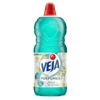 Aqui estão algumas opções de texto ALT para a imagem, variando em detalhe: **Opção 1 (Simples e direta):** `Veja Jasmin Caribe - Limpador Perfumado` **Opção 2 (Um pouco mais descritiva):** `Veja Jasmin Caribe 2L, limpador perfumado azul.` **Opção 3 (Mais detalhada, útil se a imagem tiver contexto de uso):** `Frasco de 2 litros de Veja Jasmin Caribe, limpador perfumado com aroma de jasmim do Caribe.` **Qual escolher?** * Se o contexto da imagem é óbvio (por exemplo, em uma página de produto), a opção 1 é suficiente. * Se você quer garantir que as pessoas entendam o que estão vendo, a opção 2 ou 3 são melhores. * Se a imagem faz parte de um tutorial de limpeza ou mostra o produto em uso, a opção 3 pode ser a mais útil. A chave é descrever a imagem da forma mais concisa e informativa possível.