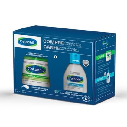 Aqui estão algumas opções de texto ALT para a imagem, utilizando "Cetaphil Kit": **Opções Curtas e Diretas:** * `Cetaphil Kit` * `Cetaphil Kit: Creme e Loção de Limpeza` **Opções Mais Descritivas:** * `Cetaphil Kit: Creme Hidratante 453g e Loção de Limpeza 120ml` * `Cetaphil Kit Compre e Ganhe: Creme para pele seca e sensível e Loção de Limpeza facial` * `Imagem do Cetaphil Kit com Creme 453g e Loção de Limpeza 120ml` **Opção com Foco na Marca e Promoção:** * `Cetaphil Kit: Promoção Compre e Ganhe Creme e Loção` **Qual escolher?** A melhor opção depende do contexto da imagem e do seu objetivo. Se você precisa ser conciso, use uma das opções curtas. Se precisa fornecer mais informações, use uma das opções descritivas. Se o foco é na promoção, use a opção que destaca o "Compre e Ganhe". Lembre-se que o texto ALT deve ser relevante para a imagem e ajudar os usuários com deficiência visual a entenderem o conteúdo da página.