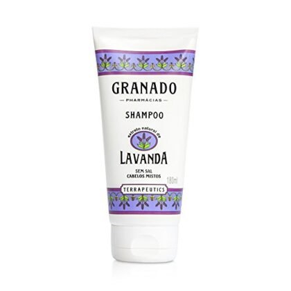 Aqui estão algumas opções de texto ALT para a imagem, usando "Shampoo Lavanda", com diferentes níveis de detalhe e foco: **Opção 1 (Simples e Direta):** * `Shampoo Lavanda` **Opção 2 (Um pouco mais descritiva):** * `Shampoo Lavanda para cabelos` **Opção 3 (Focada na marca):** * `Shampoo Lavanda da Granado` **Opção 4 (Mais completa, ideal para SEO):** * `Shampoo Lavanda Granado Terrapeutics 180ml` **Qual escolher?** * Se o contexto da imagem já deixa claro que é um shampoo (por exemplo, em uma página de produtos capilares), a opção mais simples (`Shampoo Lavanda`) pode ser suficiente. * Se você quer destacar a marca, use a opção com "Granado". * Se você precisa de um texto mais completo para SEO, use a opção com o nome completo do produto e o tamanho. A melhor escolha depende do contexto da imagem e seus objetivos.