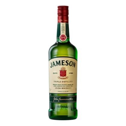Aqui estão algumas opções de texto ALT para a imagem, usando "Jameson Whiskey", com diferentes níveis de detalhe: **Opções mais concisas:** * `Jameson Whiskey` * `Garrafa de Jameson Whiskey` **Opções mais descritivas (melhor para SEO e acessibilidade):** * `Jameson Whiskey Irlandês` * `Jameson Whiskey, garrafa de 750 ml` * `Imagem de uma garrafa de Jameson Whiskey Irlandês` **Opção com foco no que a imagem mostra:** * `Fotografia de uma garrafa de Jameson Whiskey` A melhor opção dependerá do contexto da imagem na sua página web. Se você já mencionou "Jameson Whiskey" no texto próximo à imagem, uma opção mais concisa pode ser suficiente. Se a imagem é a principal forma de apresentar o produto, uma descrição mais detalhada é preferível.