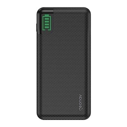 Aqui estão algumas opções de texto ALT para a imagem de um Power Bank 20000mAh, com diferentes níveis de detalhe: **Opção 1 (Simples e direta):** `Power Bank 20000mAh preto.` **Opção 2 (Um pouco mais descritiva):** `Carregador portátil Power Bank 20000mAh, ideal para viagens e emergências.` **Opção 3 (Com foco na capacidade):** `Power Bank com alta capacidade de 20000mAh para recarregar seus dispositivos várias vezes.` **Opção 4 (Considerando as funcionalidades do título):** `Power Bank 20000mAh com saídas USB e USB-C para carregamento rápido de diversos dispositivos.` **Opção 5 (Mais completa, ideal para e-commerce):** `Power Bank 20000mAh preto, com múltiplas saídas para carregamento rápido e alta capacidade para recarregar seus dispositivos diversas vezes. Solução ideal para manter seus dispositivos carregados em qualquer lugar.` **Qual escolher?** * **Simplicidade:** Se o contexto da imagem já deixa claro o que é, a opção 1 é suficiente. * **Informação:** Se você quer destacar a utilidade do produto, a opção 2 ou 3 são boas. * **Recursos:** Se você quer destacar as funcionalidades, a opção 4 é a melhor. * **Venda:** Se você precisa convencer o usuário a comprar, a opção 5 é a mais recomendada. Lembre-se que o texto ALT deve ser conciso e relevante para o contexto da imagem e da página. Escolha a opção que melhor se adapta às suas necessidades.