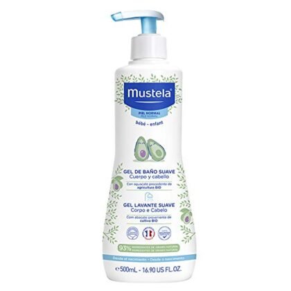 Aqui estão algumas opções de texto ALT para a imagem, considerando diferentes focos: **Opção 1 (Simples e direta):** `Gel Lavante Bebê Mustela 500ml` **Opção 2 (Com mais contexto):** `Gel Lavante Bebê Mustela para corpo e cabelo, 500ml` **Opção 3 (Destacando a marca):** `Gel Lavante Bebê da Mustela` **Opção 4 (Focando nos benefícios, se a imagem mostrar um bebê):** `Bebê tomando banho com Gel Lavante Bebê Mustela` **Qual escolher?** A melhor opção depende do contexto da imagem e do site. Se a imagem for simplesmente a embalagem do produto, a opção 1 ou 2 são boas escolhas. Se a imagem mostrar o produto em uso, a opção 4 pode ser mais relevante.