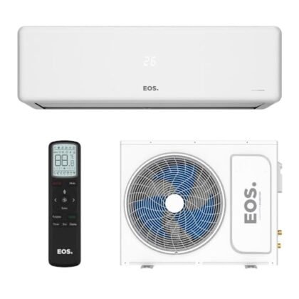Aqui estão algumas opções de texto ALT para a imagem, utilizando a palavra-chave "Ar-Condicionado Inverter", e variando em detalhes e foco: **Opções Curtas e Descritivas:** * "Ar-Condicionado Inverter 12000 BTUs EOS" * "Ar-Condicionado Inverter Split Quente e Frio" **Opções Mais Detalhadas:** * "Imagem de um Ar-Condicionado Inverter EOS Master Inverter Split 12000 BTUs, modelo quente e frio." * "Ar-Condicionado Inverter de parede, modelo EOS Master Inverter, com capacidade de 12000 BTUs, para aquecer e resfriar." **Opções Focadas nos Benefícios:** * "Ar-Condicionado Inverter EOS: Economia e conforto térmico para sua casa." * "Ar-Condicionado Inverter, ideal para climatização eficiente em qualquer estação do ano." **Qual escolher?** A melhor opção depende do contexto da página. Se o foco for na marca e modelo, a opção mais detalhada é melhor. Se o foco for no tipo de ar condicionado, a opção curta com "Ar-Condicionado Inverter 12000 BTUs EOS" é suficiente. Se a página se concentra nos benefícios, use uma das opções focadas em economia e conforto. **Importante:** * Mantenha o texto ALT conciso e descritivo. * Use palavras-chave relevantes, como "Ar-Condicionado Inverter" e as principais características do produto. * Certifique-se de que o texto ALT descreve com precisão o que está na imagem.