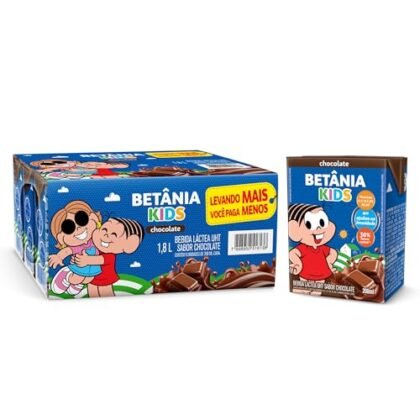Aqui estão algumas opções de texto ALT, variando em detalhe e foco: **Opção 1 (Curta e direta):** `Betânia Kids Chocolate` **Opção 2 (Um pouco mais descritiva):** `Bebida Láctea Betânia Kids Chocolate` **Opção 3 (Incluindo a embalagem):** `Embalagem da Bebida Láctea Betânia Kids Chocolate` **Opção 4 (Se a imagem mostrar várias unidades):** `Várias embalagens da Bebida Láctea Betânia Kids Chocolate` **Qual usar?** Depende do contexto da imagem. Se a imagem é simplesmente para identificar o produto, a opção 1 ou 2 são suficientes. Se a imagem foca na embalagem ou na quantidade, as opções 3 e 4 podem ser melhores. **Recomendação:** Eu usaria a **Opção 2: `Bebida Láctea Betânia Kids Chocolate`** É concisa, inclui o nome do produto, e indica o tipo de produto (bebida láctea).