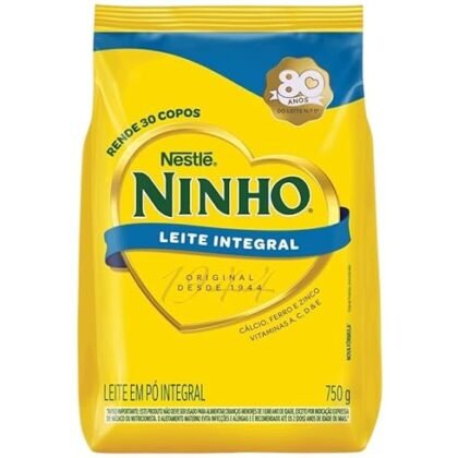 Aqui estão algumas opções de texto ALT para a imagem, usando "Leite Ninho", com diferentes níveis de detalhe e foco: **Opções curtas e diretas:** * "Leite Ninho, embalagem de 750g." * "Leite Ninho Integral em pó." * "Embalagem de Leite Ninho 750g." **Opções mais descritivas:** * "Embalagem de 750g de Leite Ninho Integral em Pó, ideal para toda a família." * "Leite Ninho Integral, pacote de 750g, um clássico para o dia a dia." * "Imagem de uma embalagem de 750g de Leite Ninho, leite em pó integral." **Opções focadas em palavras-chave (se o contexto permitir):** * "Compre Leite Ninho Integral, pacote 750g online." (Se estiver em uma loja online) * "Oferta de Leite Ninho Integral 750g." (Se estiver em uma promoção) **Recomendação:** A melhor opção depende do contexto da imagem e da sua estratégia de SEO. Se a imagem for puramente ilustrativa, uma opção curta e direta é suficiente. Se a imagem fizer parte de uma página de produto ou promoção, uma opção mais descritiva e com foco em palavras-chave pode ser mais útil. Eu pessoalmente recomendaria: **"Leite Ninho Integral, pacote de 750g."** Ela é curta, direta e inclui as principais informações sobre o produto.