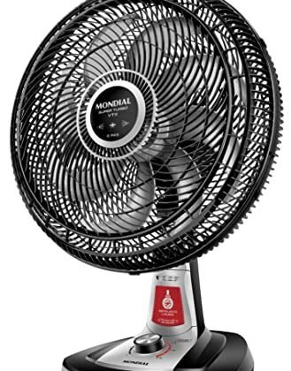 Aqui estão algumas opções de texto ALT para a imagem, focando em "Ventilador Repelente", com variações para diferentes ênfases: **Opção 1 (Simples e direta):** `Ventilador Repelente Mondial, modelo VTX-40-8P-RL, preto e prata.` **Opção 2 (Um pouco mais descritiva):** `Ventilador Repelente com 8 pás, Mondial Super Turbo, ideal para afastar mosquitos e refrescar o ambiente.` **Opção 3 (Foco na funcionalidade repelente):** `Imagem de um Ventilador Repelente Mondial, com espaço para repelente líquido, na cor preta e prata.` **Opção 4 (Mais completa):** `Ventilador Repelente Líquido Mondial VTX-40-8P-RL, 40cm, 8 pás Super Turbo, cor preto e prata, ideal para uso com repelente e ventilação potente.` **Qual escolher?** * Se o contexto da imagem já é claro (por exemplo, em uma página de produto detalhada), a opção 1 ou 2 são suficientes. * Se a imagem é a principal forma de identificar o produto, as opções 3 ou 4 são melhores, pois dão mais informações sobre a funcionalidade repelente. Lembre-se de que o texto ALT deve ser conciso e relevante, descrevendo o conteúdo da imagem de forma útil para pessoas com deficiência visual e para mecanismos de busca.