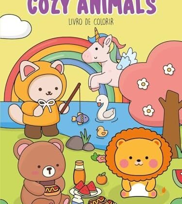 Aqui estão algumas opções de texto ALT para a imagem, considerando diferentes níveis de detalhe e foco: **Opção 1 (Mais simples):** `Colorir Animais: Livro de colorir "Cozy Animals - Para Colorir"` **Opção 2 (Um pouco mais descritiva):** `Colorir Animais: Capa do livro "Cozy Animals - Para Colorir", um livro de colorir com desenhos de animais fofos.` **Opção 3 (Com foco na ação):** `Colorir Animais: Página do livro "Cozy Animals - Para Colorir" pronto para ser colorido.` **Opção 4 (Para se referir diretamente ao livro):** `Colorir Animais: Uma imagem do livro "Cozy Animals - Para Colorir".` **Qual escolher?** * A opção 1 é boa se o contexto já deixa claro que se trata de um livro de colorir. * A opção 2 é uma boa escolha geral, pois fornece informações básicas sobre o que a imagem mostra. * A opção 3 funciona bem se você quer enfatizar o aspecto de colorir. * A opção 4 é útil se você está explicitamente se referindo ao livro na legenda ou no texto circundante. A escolha depende do contexto em que a imagem está sendo usada. Selecione a opção que melhor descreve a imagem para alguém que não pode vê-la.