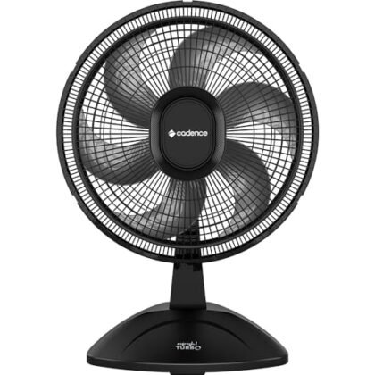 Aqui estão algumas opções de texto ALT, variando em nível de detalhe e foco: * **Opção 1 (simples e direta):** Ventilador Turbo Cadence Refresh Turbo VTR410 * **Opção 2 (um pouco mais descritiva):** Ventilador Turbo Cadence Refresh Turbo VTR410, modelo 220V. * **Opção 3 (focada na função):** Imagem de um Ventilador Turbo para refrescar o ambiente, modelo Cadence Refresh Turbo VTR410. A melhor escolha depende do contexto da imagem e do seu site. Se você já tem o nome do produto no texto ao redor da imagem, a Opção 3 pode ser redundante. Se o foco é a voltagem, a Opção 2 é a melhor. Se você quer ser breve, a Opção 1 é suficiente.