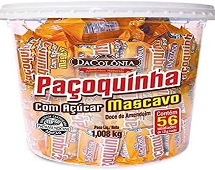Aqui estão algumas opções de texto ALT para a imagem, usando "Paçoca Mascavo", com diferentes níveis de detalhe: **Opção 1 (Curta e direta):** `Paçoca Mascavo embalada individualmente no pote da Dacolonia.` **Opção 2 (Um pouco mais descritiva):** `Pote de paçoca Mascavo DaColonia Rolha com açúcar mascavo, contendo 56 unidades.` **Opção 3 (Focada nos ingredientes):** `Paçoca Mascavo Rolha DaColonia, feita com amendoim e açúcar mascavo, em pote com 56 unidades.` **Opção 4 (Focada na marca e tipo de produto):** `DaColonia Paçoca Rolha Mascavo, um doce tradicional brasileiro feito com açúcar mascavo, embalado em pote com 56 unidades.` **Qual escolher?** A melhor opção depende do contexto da imagem e do que você deseja enfatizar. Se a marca é importante, use a opção 4. Se o foco está nos ingredientes, use a opção 3. Se você precisa de algo curto e conciso, a opção 1 é suficiente. A opção 2 oferece um bom equilíbrio entre descrição e concisão. **Considerações adicionais:** * Certifique-se de que o texto ALT seja preciso e reflita o conteúdo da imagem. * Evite usar palavras-chave em excesso, pois isso pode ser considerado spam. * Mantenha o texto curto e fácil de entender. Lembre-se que o texto ALT é importante para acessibilidade, ajudando pessoas com deficiência visual a entender o que está na imagem. Ele também auxilia os mecanismos de busca a indexar a imagem corretamente.