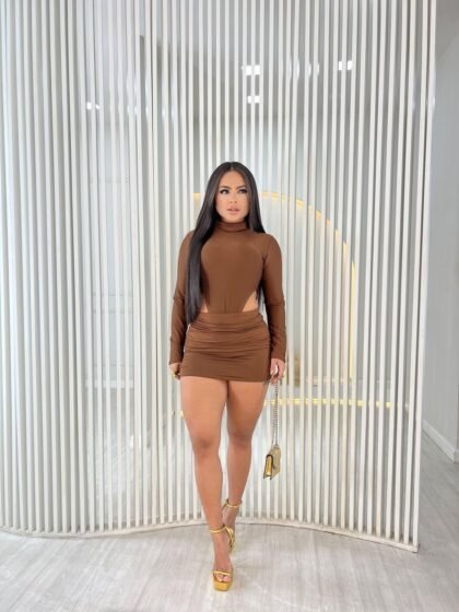 CONJUNTO MARIANA BODY + SAIA EM MALHA SUPLEX – Imagem 4 [nsid:879760119]