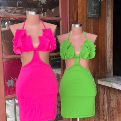 VESTIDO EM MALHA ESCUBA – Imagem 1 [nsid:816777290]