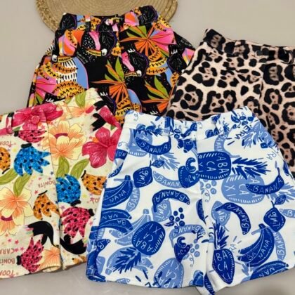 SHORT ESTAMPA DIGITAL COM BOTÃO ENCAPADO E ZIPER EM NEOPRENE – Imagem 1 [nsid:859080813]