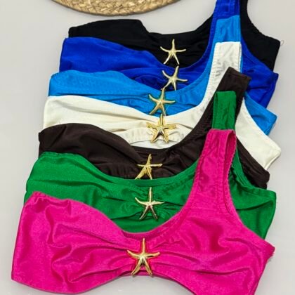 CROPPED ESTRELA EM POLIAMIDA ACETINADA – Imagem 1 [nsid:859081460]