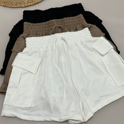 SHORT CARGO EM MOLETOM – Imagem 1 [nsid:869574365]