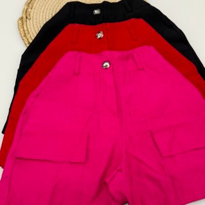 SHORT CARGO COM BOTÃO E ZÍPER – Imagem 1 [nsid:806702209]