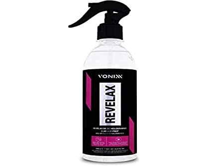 Aqui estão algumas opções de texto ALT para a imagem, com diferentes níveis de detalhe e foco: **Opção 1 (Simples e direta):** `vonixx REVELAX 500ML Revelador Holografias` **Opção 2 (Um pouco mais descritiva):** `Frasco de Revelax 500ML da Vonixx, um revelador de holografias para pintura automotiva.` **Opção 3 (Focada no uso):** `Revelador de Holografias vonixx REVELAX 500ML, ideal para identificar imperfeições na pintura após o polimento.` **Opção 4 (Incluindo a marca):** `Produto vonixx REVELAX 500ML, um revelador de holografias para inspeção da pintura automotiva.` **Opção 5 (Se houver algum detalhe visual específico na imagem, adicione):** Exemplo: Se a imagem mostrar o produto sendo usado em um carro: `vonixx REVELAX 500ML Revelador Holografias sendo aplicado em uma pintura automotiva para detectar imperfeições.` **Qual escolher?** A melhor opção depende do contexto da página e do que você quer destacar. Se a página é focada no produto em si, a opção 2 ou 4 são boas. Se a página é sobre polimento e correção de pintura, a opção 3 é mais relevante. A opção 1 é uma opção segura e direta que cobre o essencial. Lembre-se que o objetivo do texto ALT é fornecer uma descrição textual da imagem para pessoas com deficiência visual ou quando a imagem não pode ser carregada. Seja conciso e relevante.