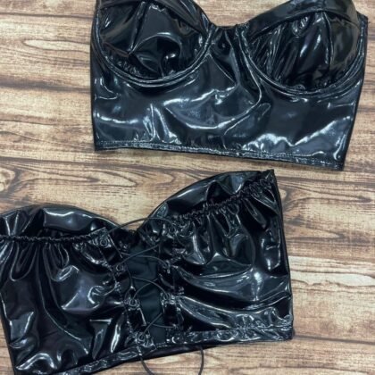 CORSELET EM VINIL COM ARO E REGULAGEM ATRÁS – Imagem 1 [nsid:869565333]