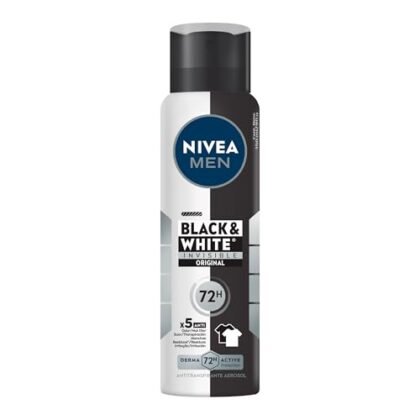 Aqui estão algumas opções de texto ALT para a imagem, usando "NIVEA Men Antitranspirante", variando em detalhe: **Opção 1 (Mais simples):** ``` NIVEA Men Antitranspirante ``` **Opção 2 (Um pouco mais descritiva):** ``` NIVEA Men Antitranspirante Black & White Invisible Original ``` **Opção 3 (Incluindo o tipo de produto):** ``` NIVEA Men Antitranspirante Aerossol Black & White Invisible Original ``` **Opção 4 (Enfatizando o benefício principal):** ``` NIVEA Men Antitranspirante: proteção contra manchas em roupas pretas e brancas. ``` **Qual escolher?** * A opção 1 é a mais curta e serve para um contexto onde o produto já é bastante conhecido. * A opção 2 é um bom meio-termo, identificando a linha específica do produto. * A opção 3 é mais completa se você precisar especificar o tipo de produto (aerossol). * A opção 4 é boa se você quiser destacar o principal benefício do produto. A melhor escolha dependerá do contexto em que a imagem está sendo usada. Se você puder dar mais informações sobre onde a imagem será usada, posso refinar ainda mais o texto ALT.