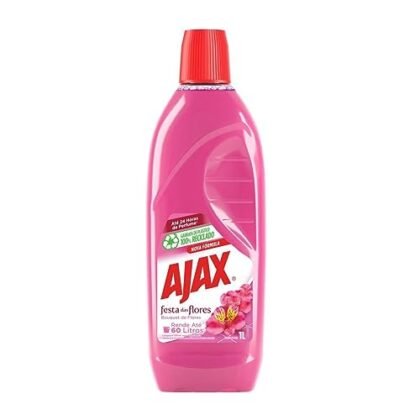 Aqui estão algumas opções de texto ALT, variando em nível de detalhe, usando "Ajax Flores": * **Opção 1 (Mais simples):** Ajax Flores. * **Opção 2 (Um pouco mais descritiva):** Ajax Flores, limpador diluível com fragrância de bouquet de flores. * **Opção 3 (Foco na embalagem):** Embalagem de Ajax Flores, limpador diluível Festa das Flores Bouquet de Flores 1000ml. **Qual escolher?** * A opção mais simples ("Ajax Flores") é boa se o contexto da imagem já for bem claro (por exemplo, se a imagem estiver em uma página de produtos Ajax). * A opção mais descritiva ("Ajax Flores, limpador diluível com fragrância de bouquet de flores") é melhor se o contexto for menos claro e você quiser dar mais informações rapidamente. * A opção focada na embalagem é útil se a embalagem em si for o ponto principal da imagem. No contexto geral, a **Opção 2** provavelmente seria a mais útil, pois fornece informações relevantes sem ser excessivamente detalhada.